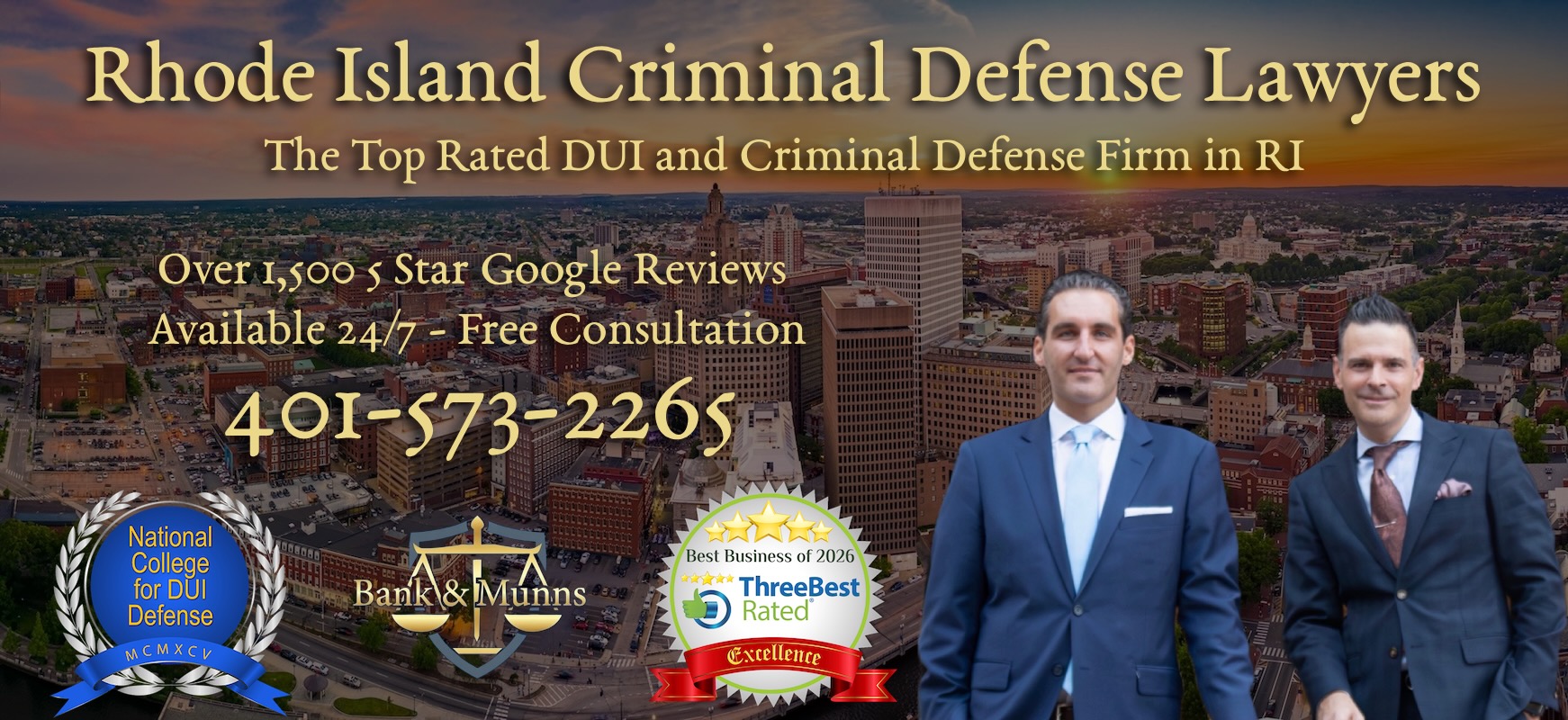 Bank & Munns - Rhode Island Criminal Defense Lawyer - Rhode Island DUI Lawyer - Rhode Island Family Law Lawyer