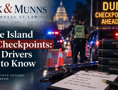 Rhode Island DUI Checkpoints: What Drivers Need to Know