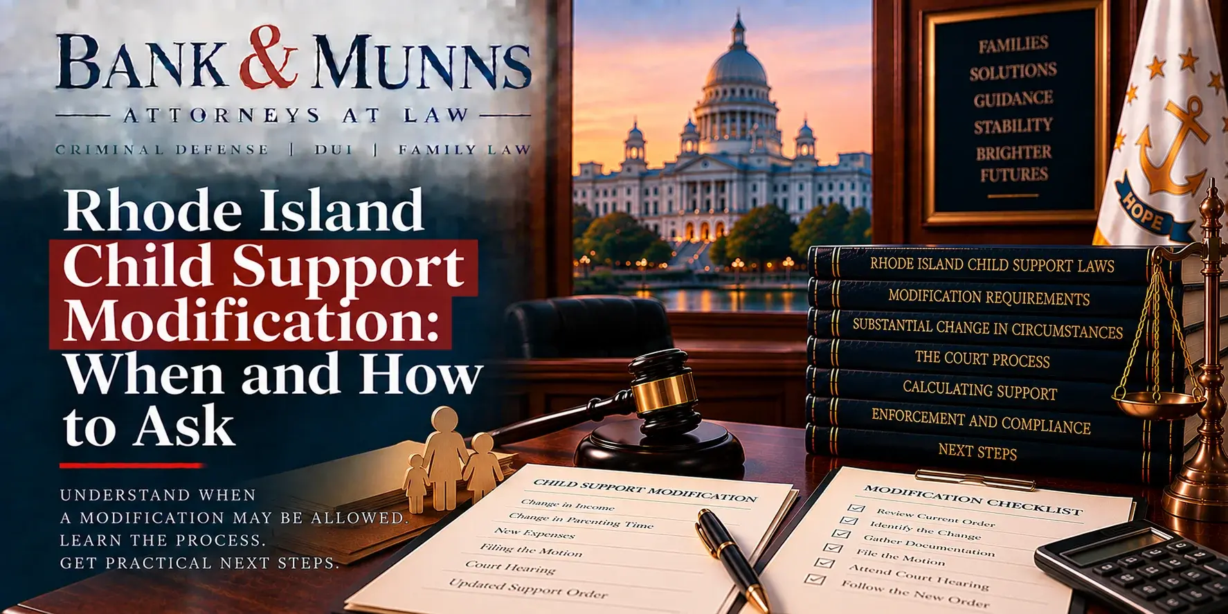 Rhode Island Child Support Modification: When and How to Ask