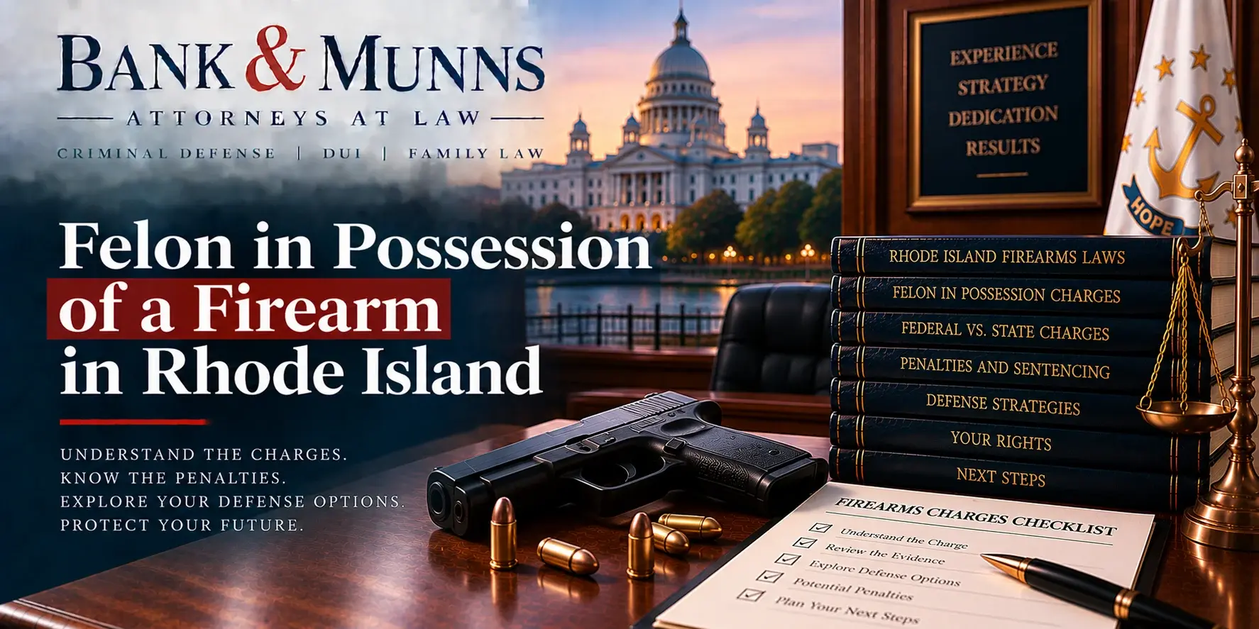 Felon in Possession of a Firearm in Rhode Island