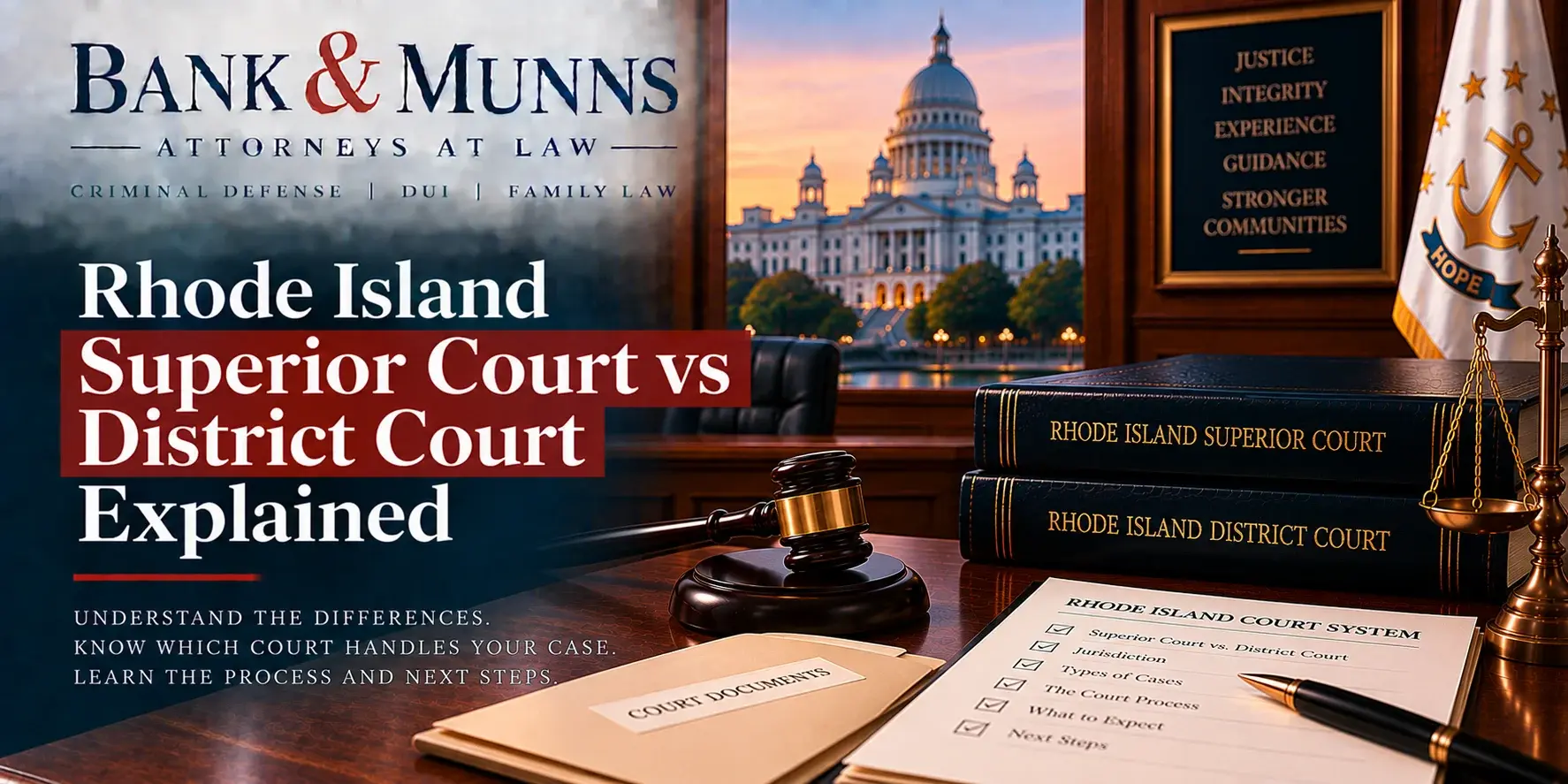 Rhode Island Superior Court vs District Court Explained