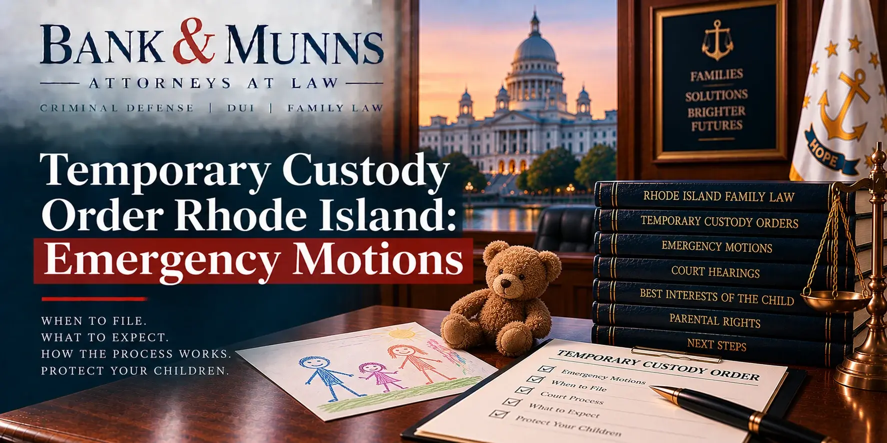 Temporary Custody Order Rhode Island: Emergency Motions