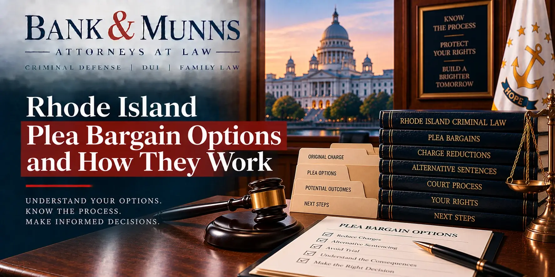 Rhode Island Plea Bargain Options and How They Work